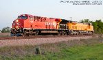 CP ET44AC 7450 and UP AC4400CWM 6042